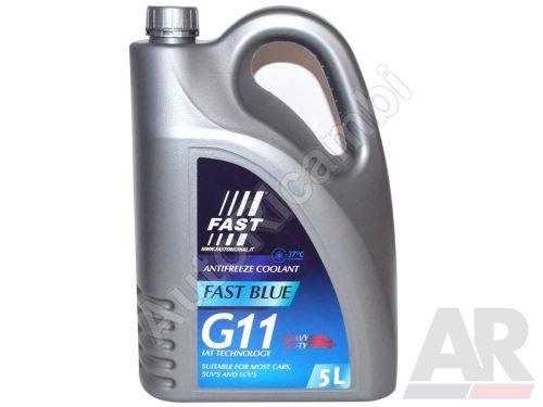 Chladiaca kvapalina G11 5 litrov -37 °C FAST modrá