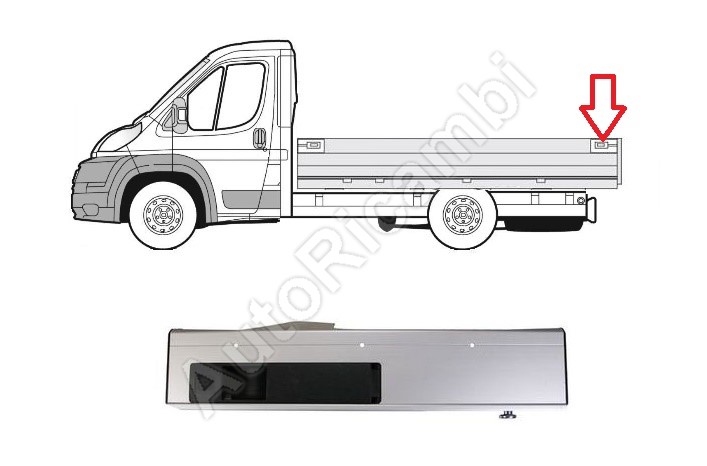 柔らかい Fiat Ducato 2006-2022 サンバイザー デュカト ボクサー