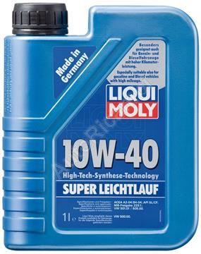 Liqui Moly 1300 motorový olej 10W-40, Super leichtlauf 1l
