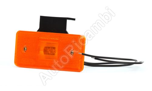 Svetlo pozičné oranžové LED uni 105x45 mm