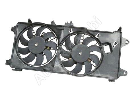 Ventilátor chladenia motora Fiat Doblo 2000-2010 1,9JTD s klimatizáciou, 275mm