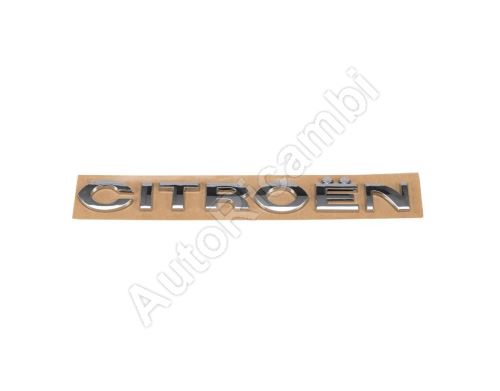 Nápis " CITROËN " Citroën Berlingo 2008-2018 zadný, 2-krídlové dvere