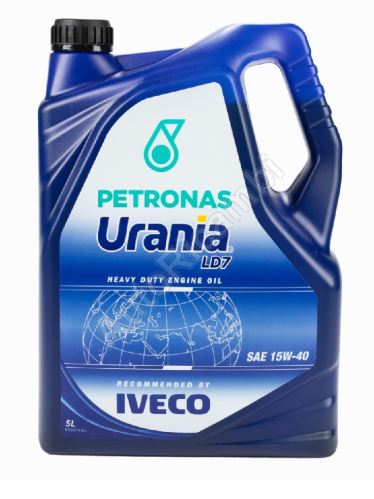 Motorový olej Urania LD7 15W40 5l *cena za balenie*
