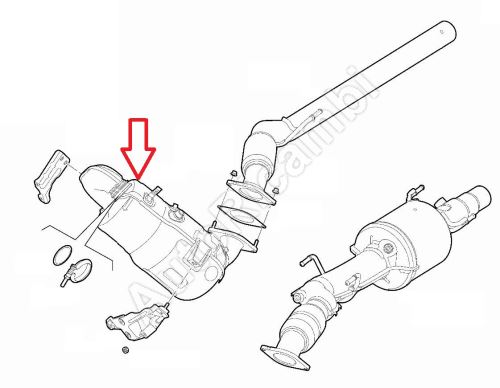 Katalyzátor Fiat Ducato 2016-2021 2,3D Euro6 93KW