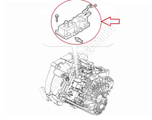 Mechanizmus radenia Fiat Ducato od 2021