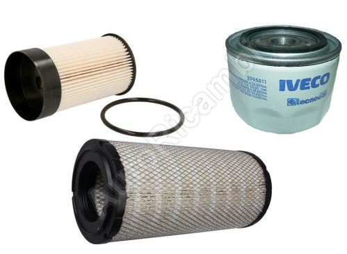 Sada filtrov na motor Iveco Daily 2006-2011 2,3 Euro 4 bez peľového filtra