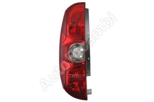 Zadné svetlo Fiat Doblo 2010-2015 ľavé, 1-krídlové dvere/bez držiaka žiaroviek