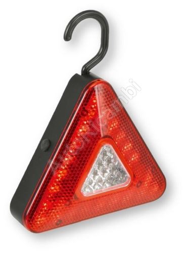 Výstražný trojuholník svietiaci LED