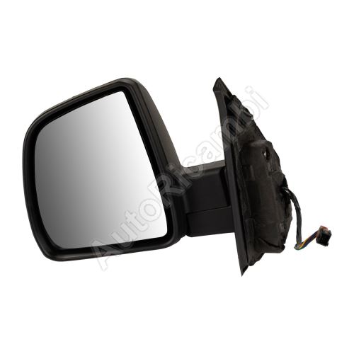 Spätné zrkadlo Fiat Doblo od 2010 ľavé elektrické, vyhrievané čierne 6-PIN