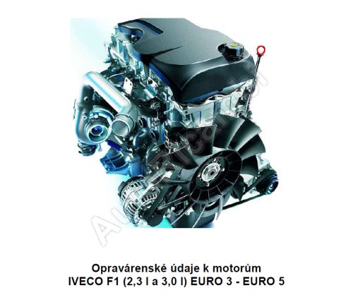 Údaje k motorom Iveco Daily 2,3 F1A + 3,0 F1C (PDF)