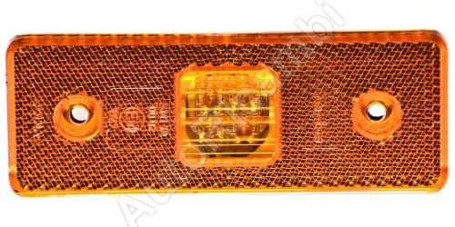 boční poziční světlo oranžové 24V (4 LED diody) TRUCK L=P