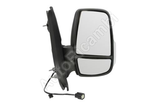 Spätné zrkadlo Ford Transit od 2013 pravé krátke, manuálne, 2-PIN, 5W